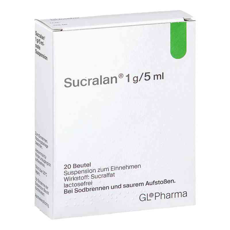 Sucralan 20 stk von G.L.PHARMA GMBH PZN 08202681