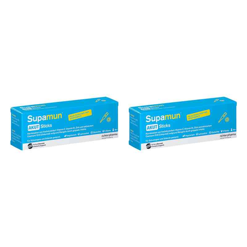 Supamun Akut Sticks 2x5 stk von  PZN 08103741