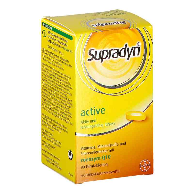 Supradyn active coenzym Q10 Filmtabletten 90 stk von BAYER AUSTRIA GMBH PZN 08200987