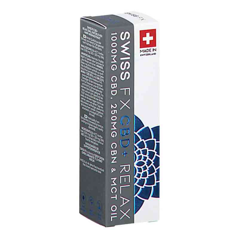Swiss Fx Cbd öl Relax Tropfen 10 ml von Deep Green B.V. PZN 18799280