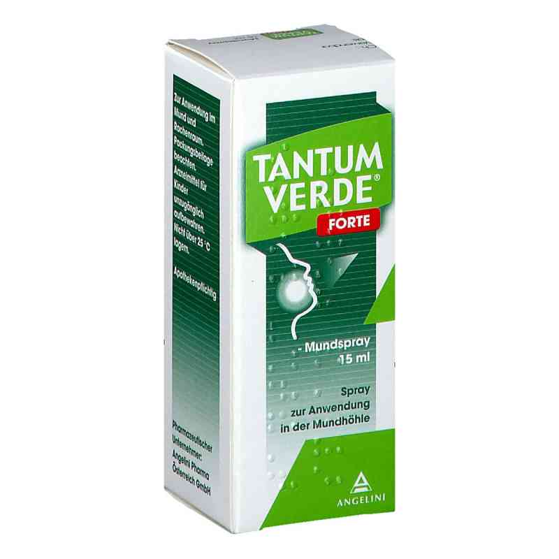 Tantum Verde forte Mundspray 15 ml von ANGELINI PHARMA OESTERREICH GMBH PZN 08200696