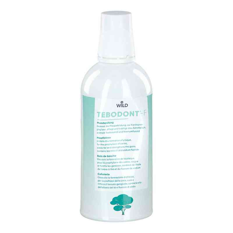 Tebodont F Mundspülung mit Fluorid 500 ml von NATIM HANDELSGMBH   PZN 08201477