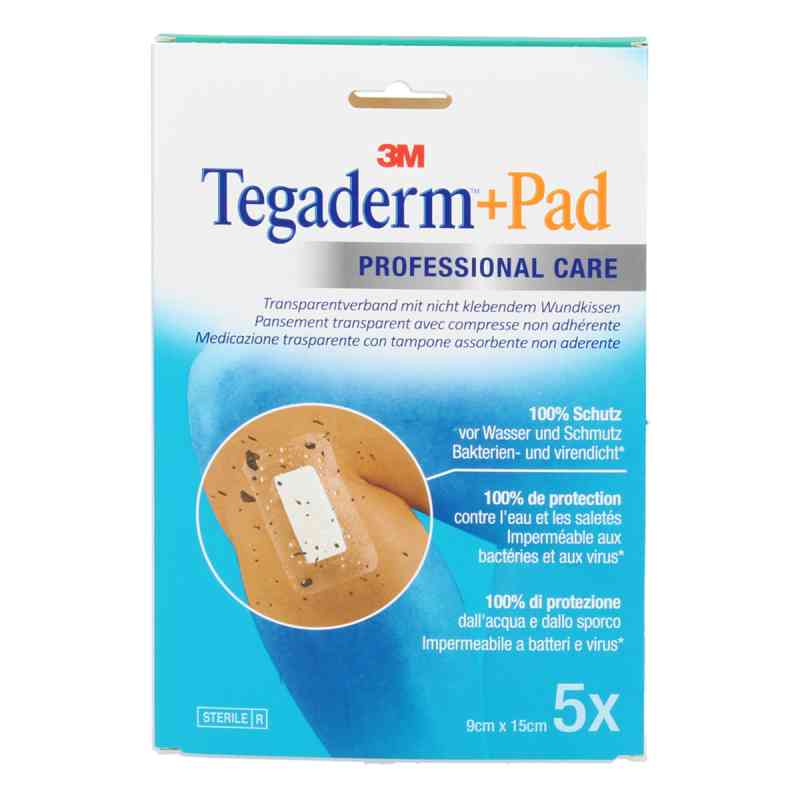 Tegaderm 3m Plus Pad 9x15cm Pflaster 3589np 5 stk von Solventum Germany GmbH PZN 07194875