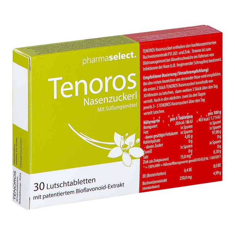 Tenoros Nasenzuckerl Lutschtabletten 30 stk von PHARMASELECT HANDELS GMBH PZN 08200309