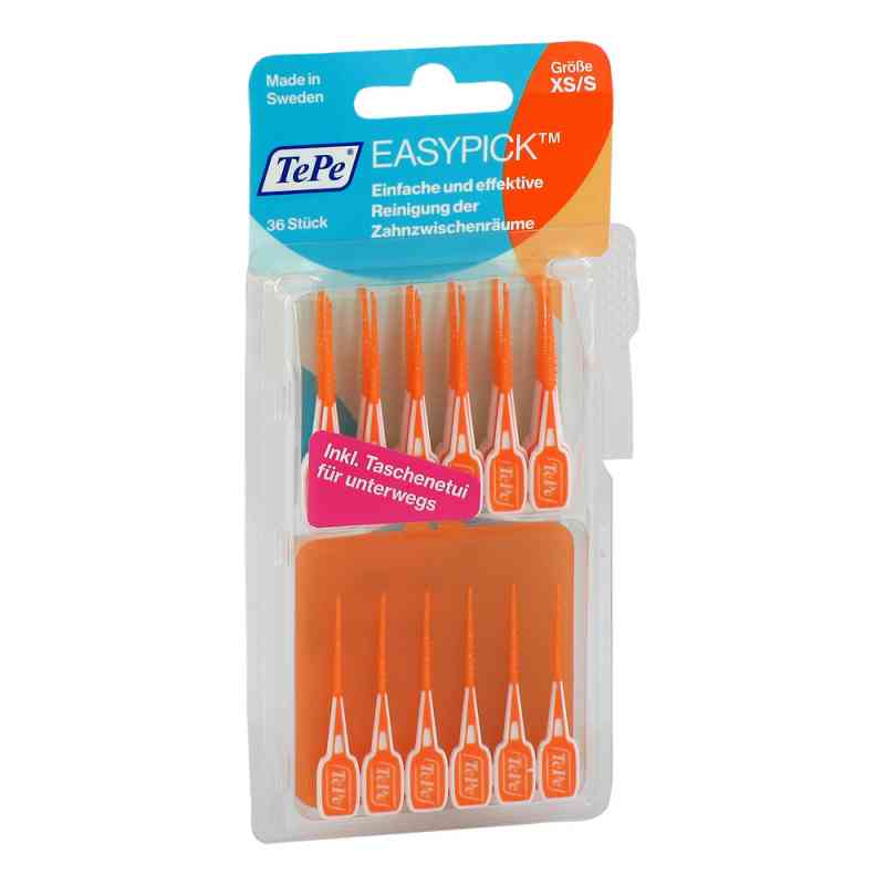 Tepe Easypick Xs/s orange 36 stk von TePe D-A-CH GmbH PZN 10731992