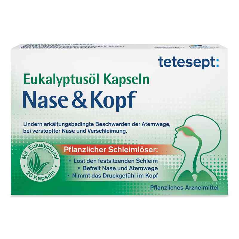 Tetesept Eukalyptusöl Kapseln Nase & Kopf 20 stk von Merz Consumer Care GmbH PZN 04944838