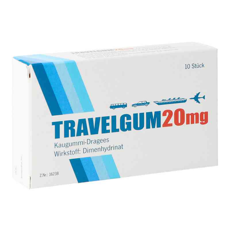 Travelgum Kaugummi 10 stk von COOPER CONSUMER HEALTH DE GMBH ZWEIGNIEDERLAS PZN 08200174
