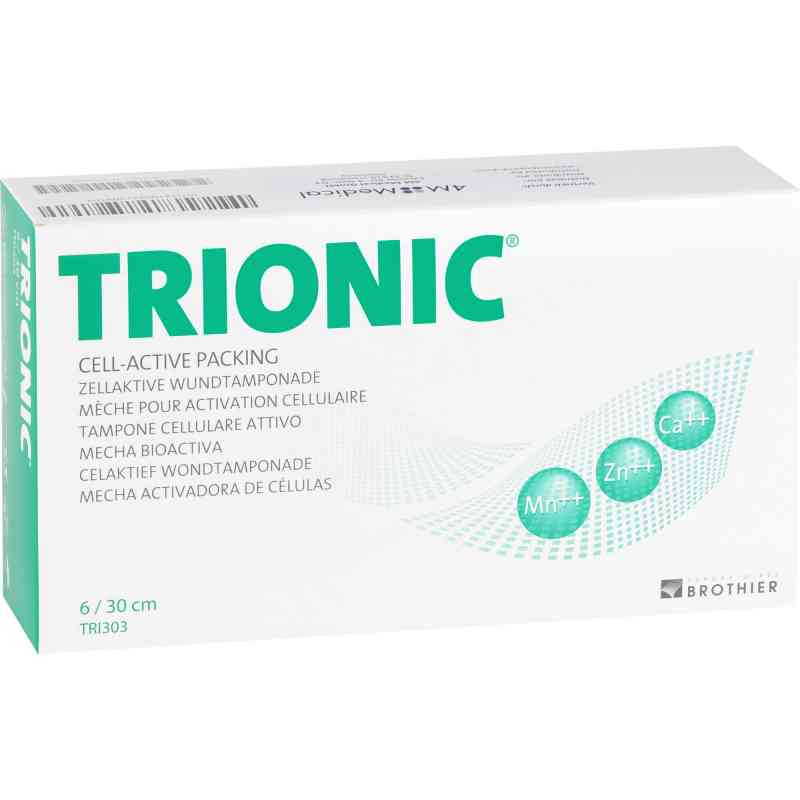 Trionic Wundtamponade 2 g 6 stk von 4M Medical GmbH PZN 11076578