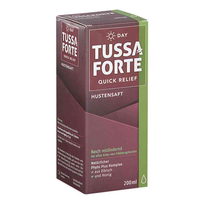 TUSSAFORTE Day Quick Relief Hustensaft 200 ml von ERWO PHARMA GMBH PZN 08201650