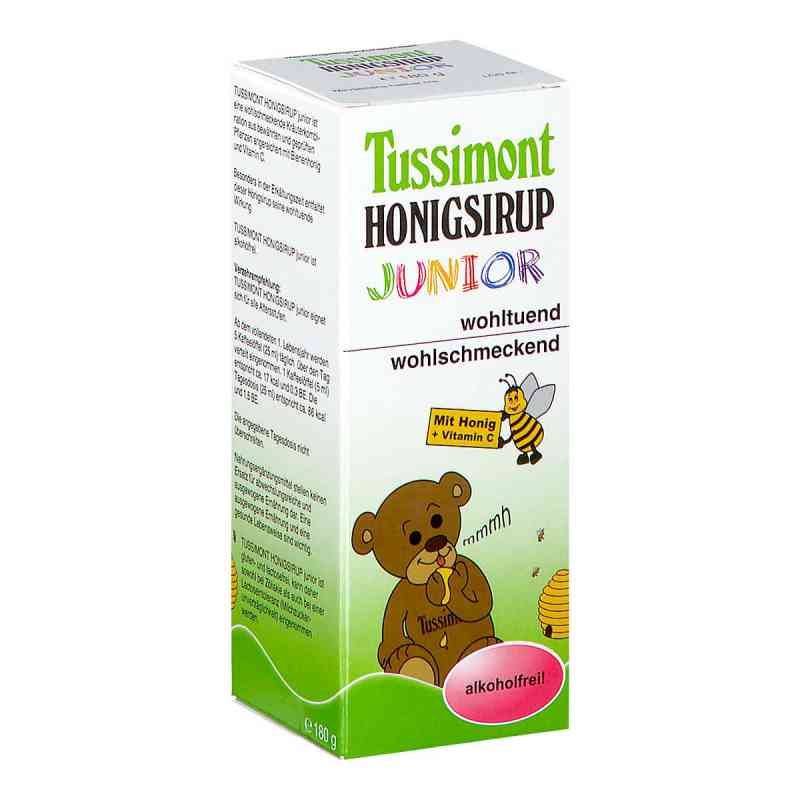 Tussimont Honigsirup Junior, alkoholfrei 180 g von PHARMONTA DR.FISCHER GMBH PZN 08200995