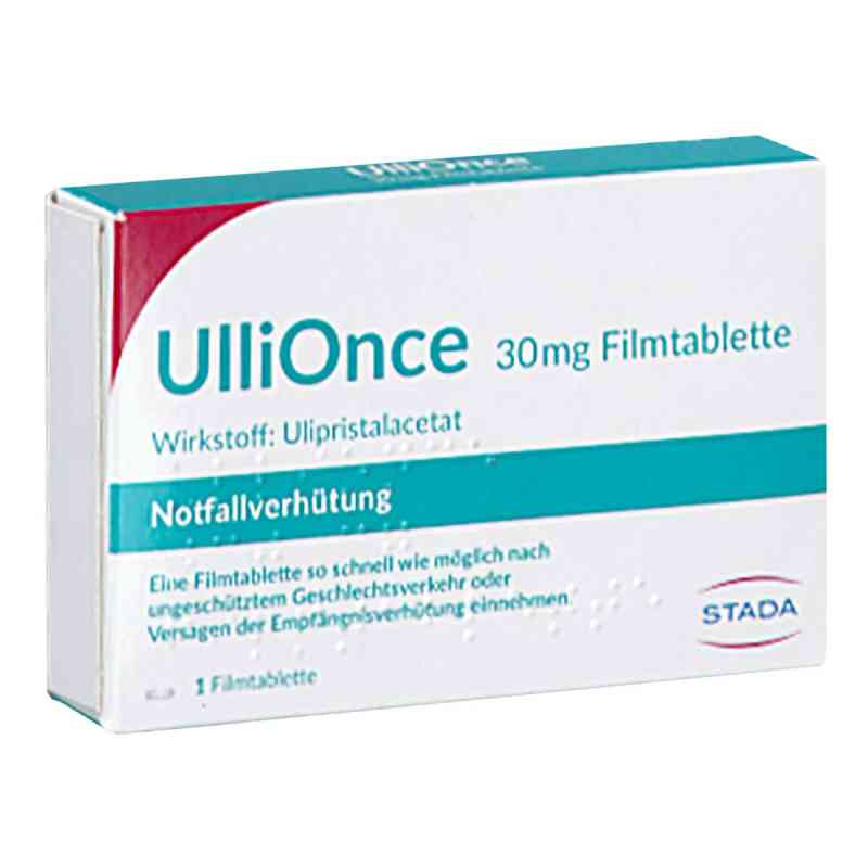 UlliOnce Notfallverhütung 30 mg Filmtablette 1 stk von STADA ARZNEIMITTEL GMBH, OTC PZN 08201657