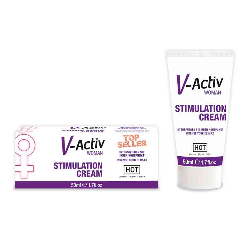 V-Activ Stimulations Creme Woman 50 ml von MAKE Pharma GmbH & Co. KG PZN 08101433