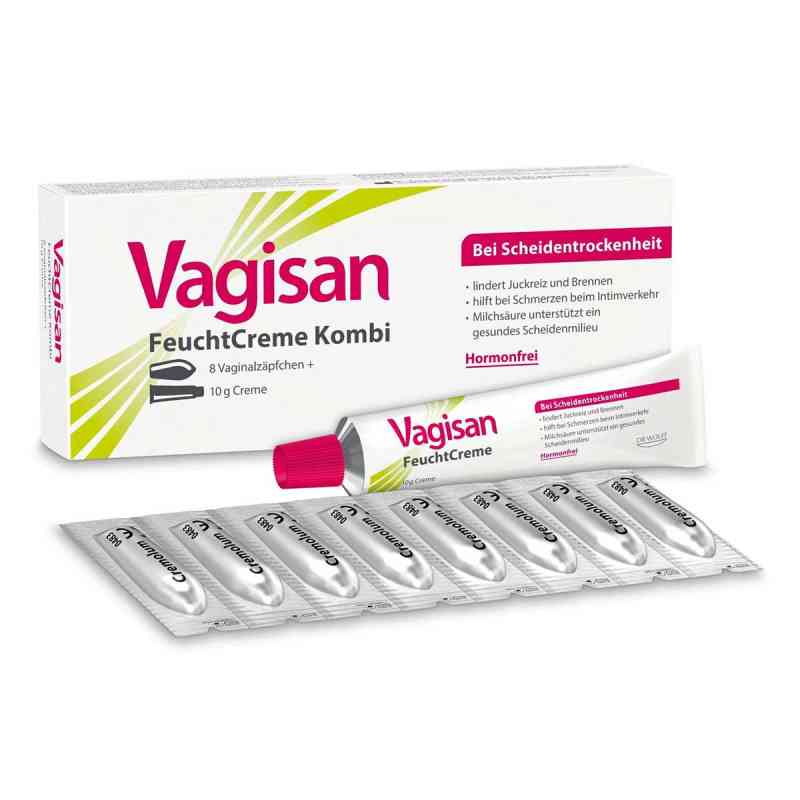 Vagisan Feuchtcreme Kombi 8 Ovula+10 g Creme 1 Pck von Dr. August Wolff GmbH & Co.KG Arzneimittel PZN 06882372