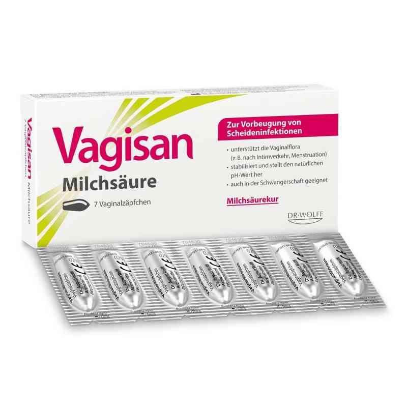 Vagisan Milchsäure Vaginalzäpfchen 7 stk von Dr. August Wolff GmbH & Co. KG Arzneimittel PZN 00003435