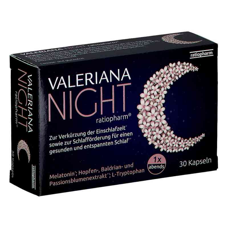 Valeriana NIGHT ratiopharm Kapseln 30 stk von RATIOPHARM ARZNEIMITTEL VERTRIEB PZN 08200737