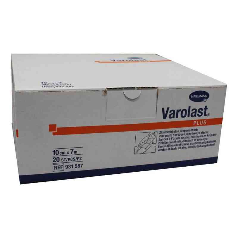 Varolast Plus Zinkleimbinde 10 cmx7 m 20 stk von PAUL HARTMANN AG PZN 02667263