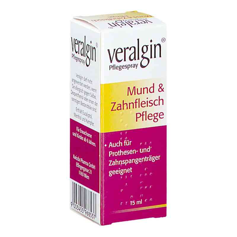 Veralgin Pflegespray 15 ml von KWIZDA PHARMA GMBH PZN 08201325