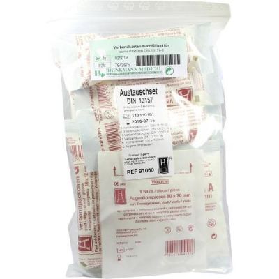 Verbandkasten Nachfüllset für sterile Prod.13157-c 1 stk von Brinkmann Medical ein Unternehmen der Dr. Junghans PZN 07643675