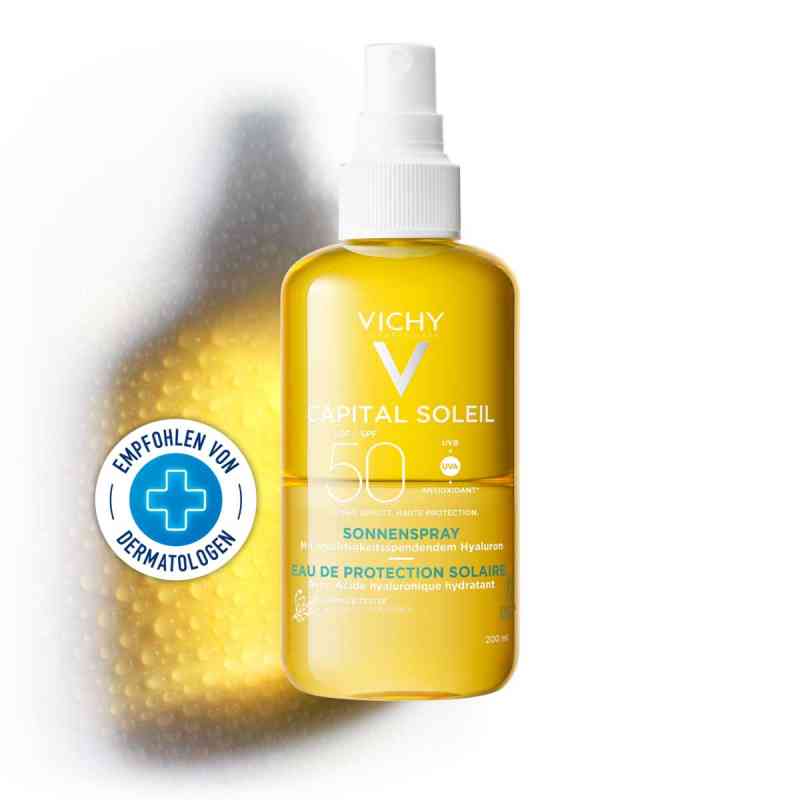 Vichy Capital Soleil Sonnenspray+hyaluron Lsf 50 200 ml von L'Oreal Deutschland GmbH PZN 15881503