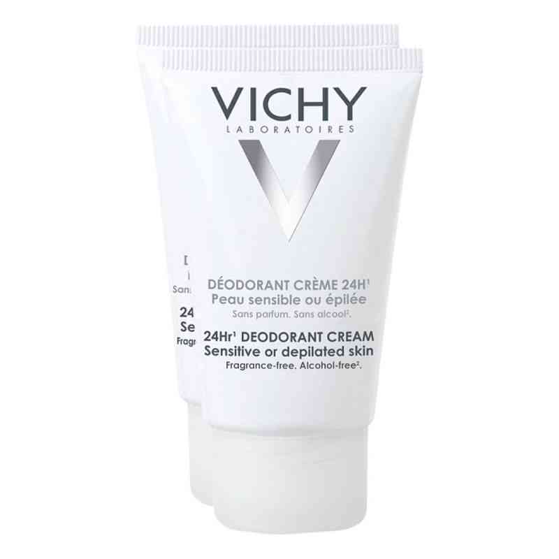 Vichy Deo Creme für empfindliche Haut Doppelpack 2X40 ml von L'Oreal Deutschland GmbH PZN 00169667