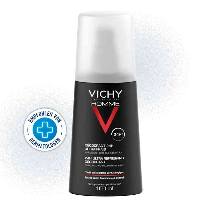 Vichy Homme Deo Zerstäuber 100 ml von L'Oreal Deutschland GmbH Geschäftsbereich VICHY PZN 06712279