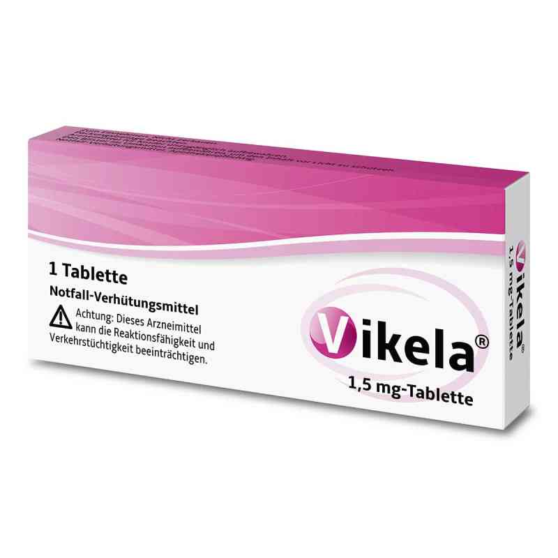 Vikela 1,5 mg Tablette Notfallverhütung 1 stk von HERMES ARZNEIMITTEL VERTRIEBSGESELLSCHAFT MBH PZN 08201481