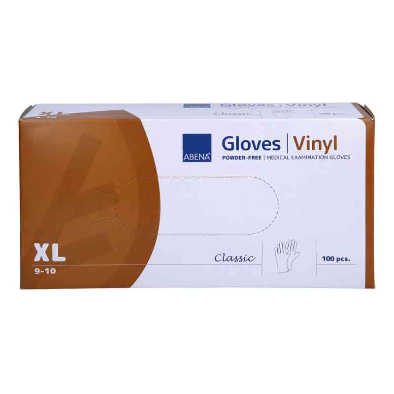 Vinyl Handschuhe puderfrei x-large 4430 100 stk von ABENA GmbH PZN 01412880