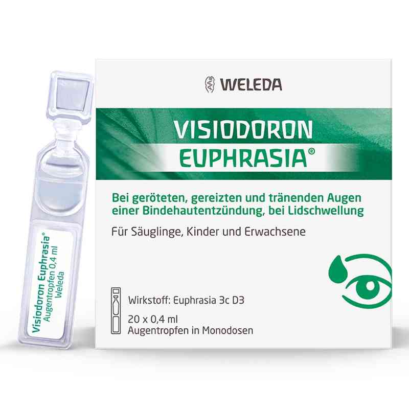 Visiodoron Euphrasia Augentropfen 20X0.4 ml von WELEDA AG PZN 17935232