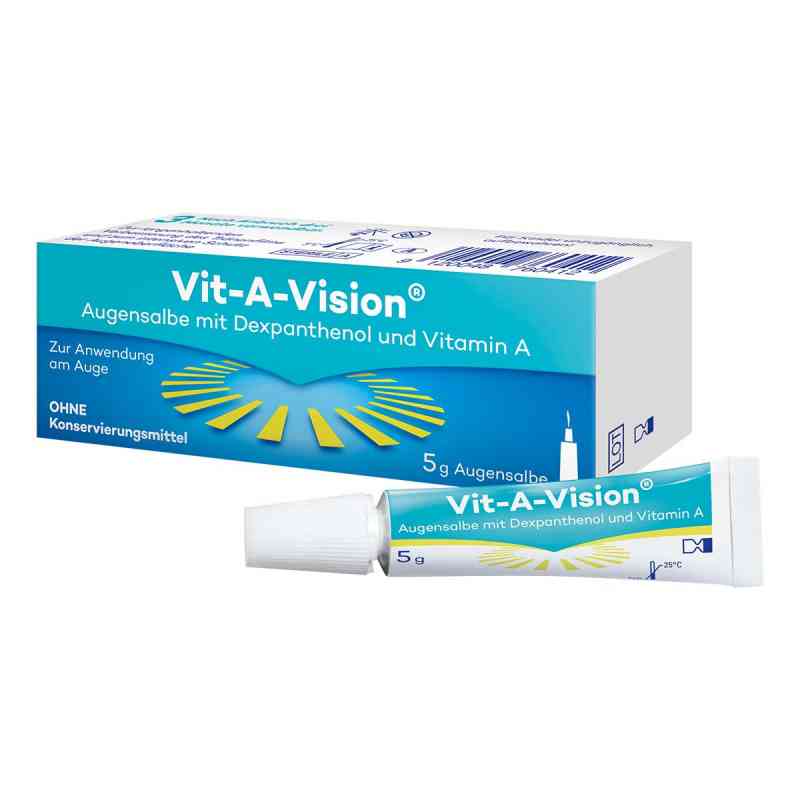 Vit-a-vision Augensalbe 5 g von OmniVision GmbH PZN 02463460