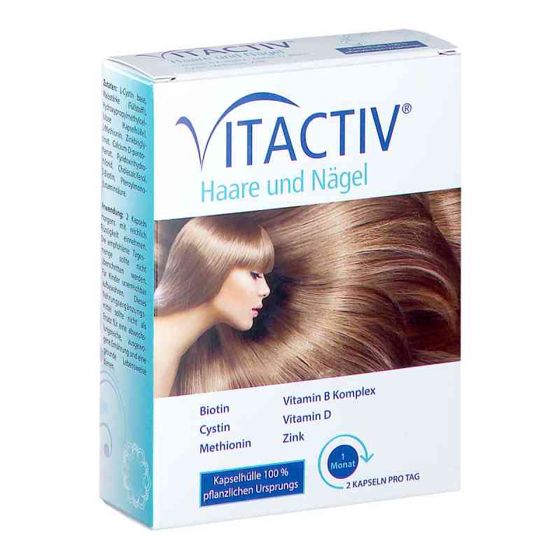 VITACTIV Haare und Nägel Kapseln 60 stk von ECA-MEDICAL HANDELSGMBH PZN 08201115