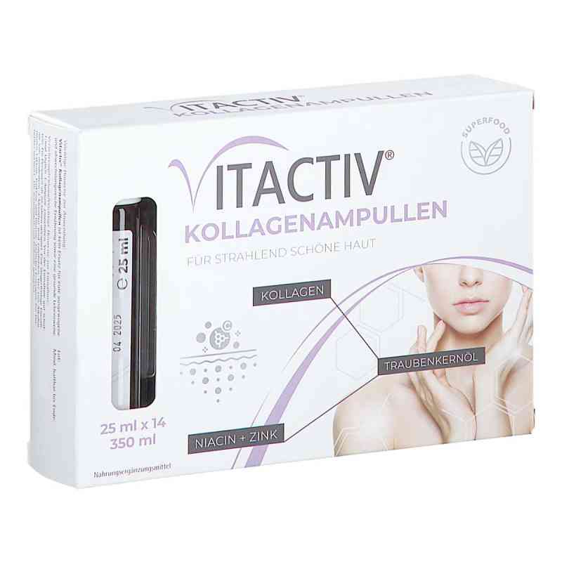 VITACTIV Kollagenampullen für eine strahlende Haut 14 stk von ECA-MEDICAL HANDELSGMBH PZN 08201406