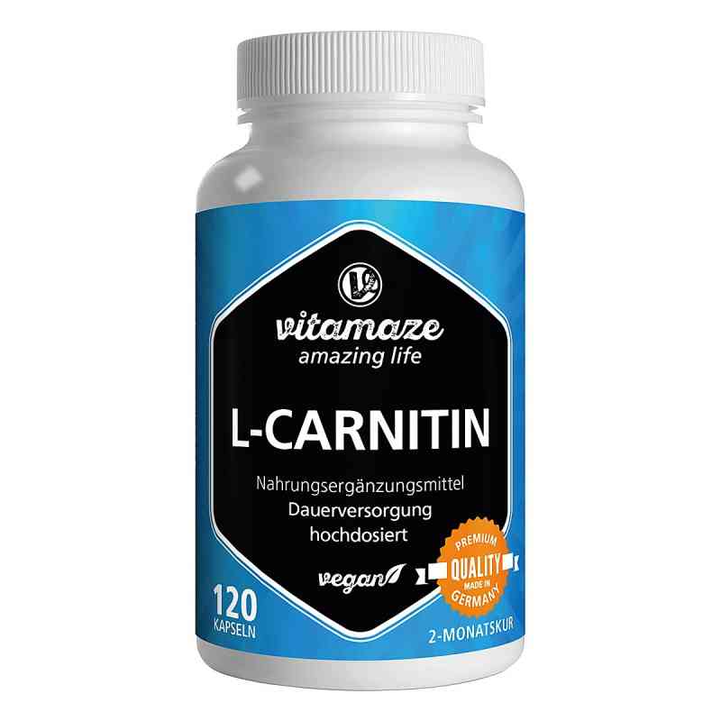 Vitamaze L-CARNITIN 680 mg vegan 120 stk von Vitamaze GmbH PZN 13947416