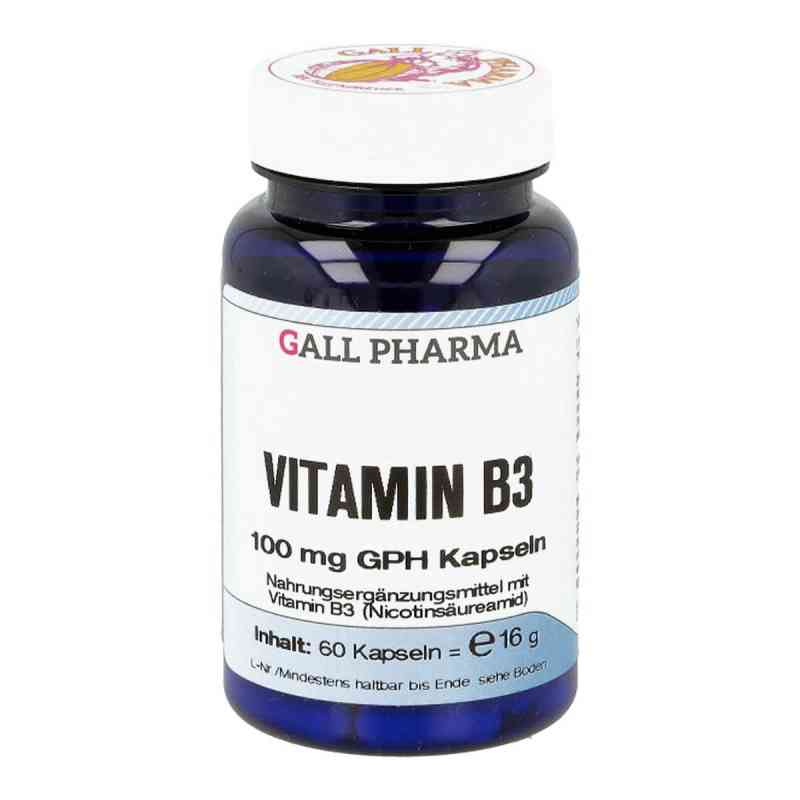 Vitamin B3 100 mg Gph Kapseln 60 stk von Hecht-Pharma GmbH PZN 04700013