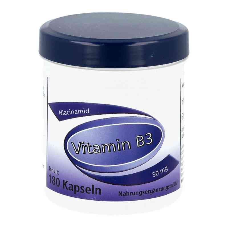 Vitamin B3 Niacinamid 50 mg Gerimed Kapseln 180 stk von Adana Pharma GmbH PZN 04698552