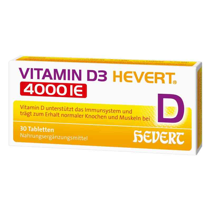 Vitamin D3 Hevert 4.000 I.E. Tabletten 30 stk von Hevert-Arzneimittel GmbH & Co. KG PZN 11088245