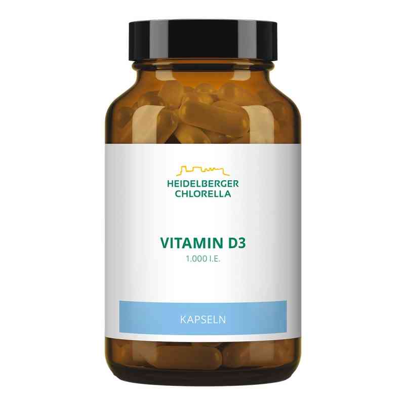 Vitamin D3 Kapseln 120 stk von Heidelberger Chlorella GmbH PZN 07537766
