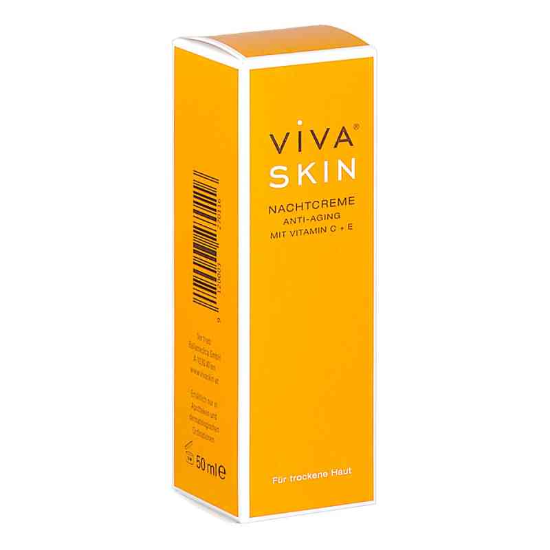 VIVA SKIN Anti Aging Nachtcreme trockene Haut 50 ml von BELLAMEDICA PRODUKTIONS- U.VERTRIEBSGMBH PZN 08201184