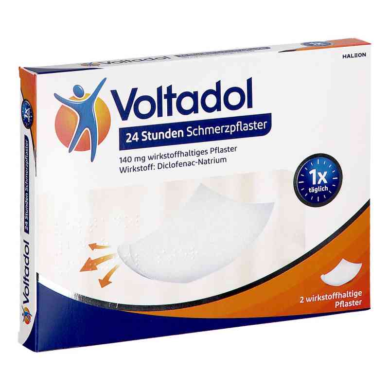 Voltadol 24 Stunden Schmerzpflaster 2 stk von HALEON-GEBRO CONSUMER HEALTH GMBH PZN 08202117