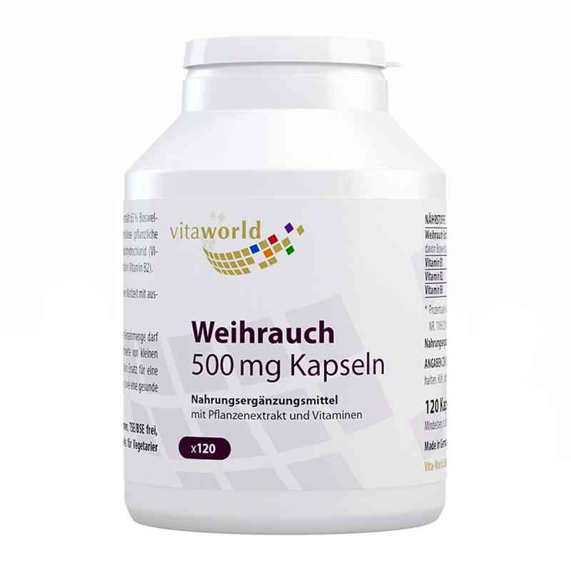 Weihrauch 500 mg Kapseln 120 stk von Vita World GmbH PZN 09771489