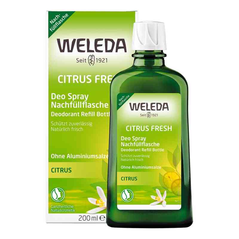 Weleda Citrus Fresh Deo Spray Nachfüllflasche 200 ml von WELEDA AG PZN 17916625