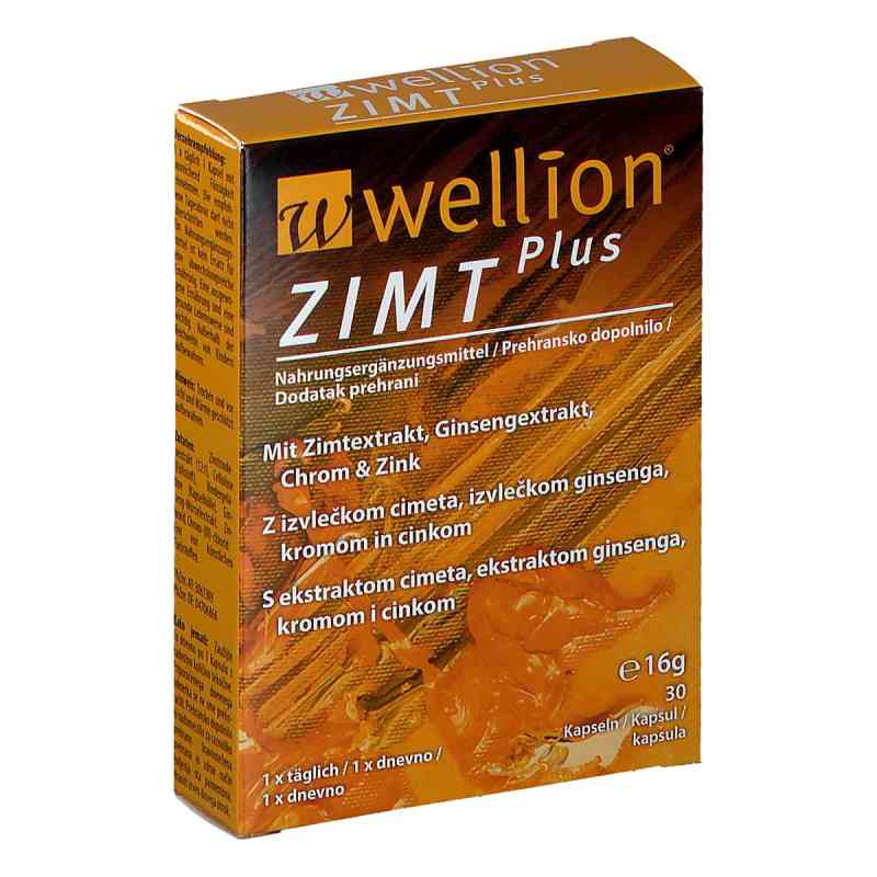 wellion Zimt Plus Kapseln 30 stk von MED TRUST HANDELSGMBH PZN 08200977