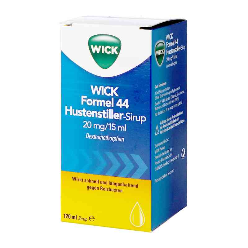 WICK Formel 44 Hustenstiller Sirup 120 ml von PROCTER & GAMBLE GMBH     PZN 08200086