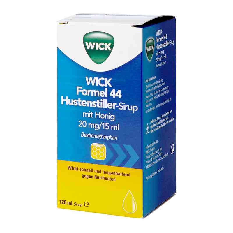 WICK Formel 44 Hustenstiller Sirup mit Honig 120 ml von PROCTER & GAMBLE GMBH     PZN 08200101