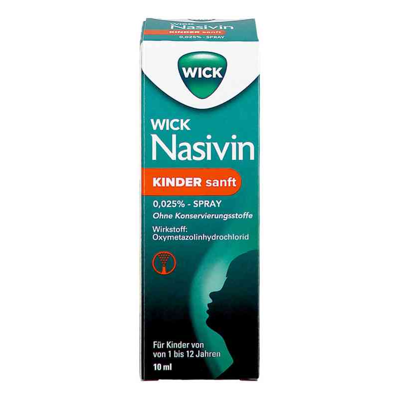 WICK Nasivin Kinder sanft 0,025% Nasenspray 10 ml von PROCTER & GAMBLE GMBH PZN 08202493