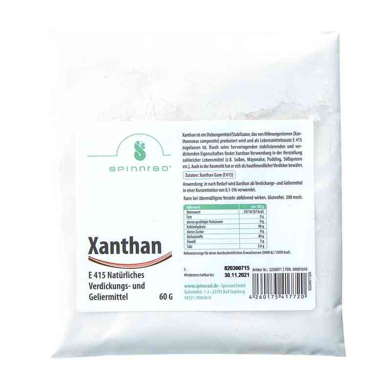 Xanthan Lm Qualität Pulver 60 g von Spinnrad GmbH PZN 09091010