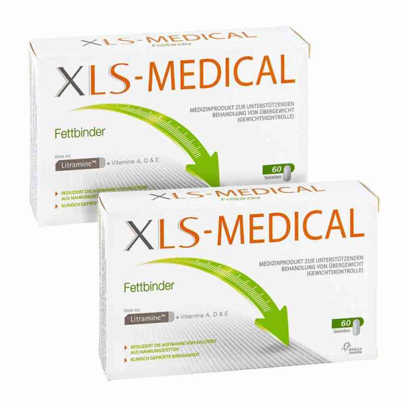 XLS Medical Fettbinder 2x 60 stk von Perrigo Deutschland GmbH PZN 08130067