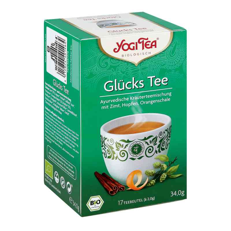 Yogi Tea Glückstee Bio Filterbeutel 17X1.8 g von YOGI TEA GmbH PZN 09687978