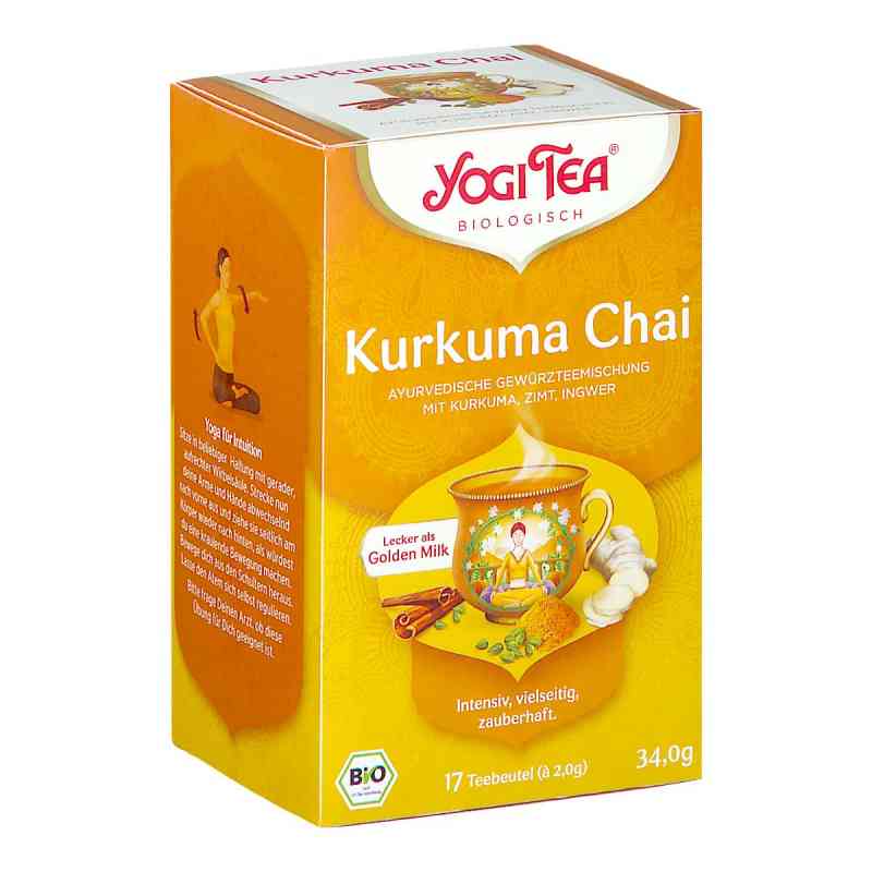 Yogi Tea Kurkuma Chai Bio Teebeutel 17X2.0 g von YOGI TEA GmbH PZN 13416481