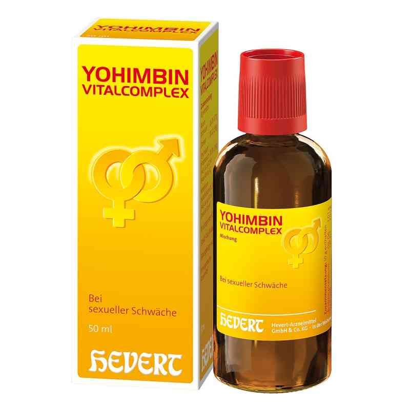 Yohimbin Vitalcomplex Hevert Tropfen 50 ml von Hevert-Arzneimittel GmbH & Co. KG PZN 00352621