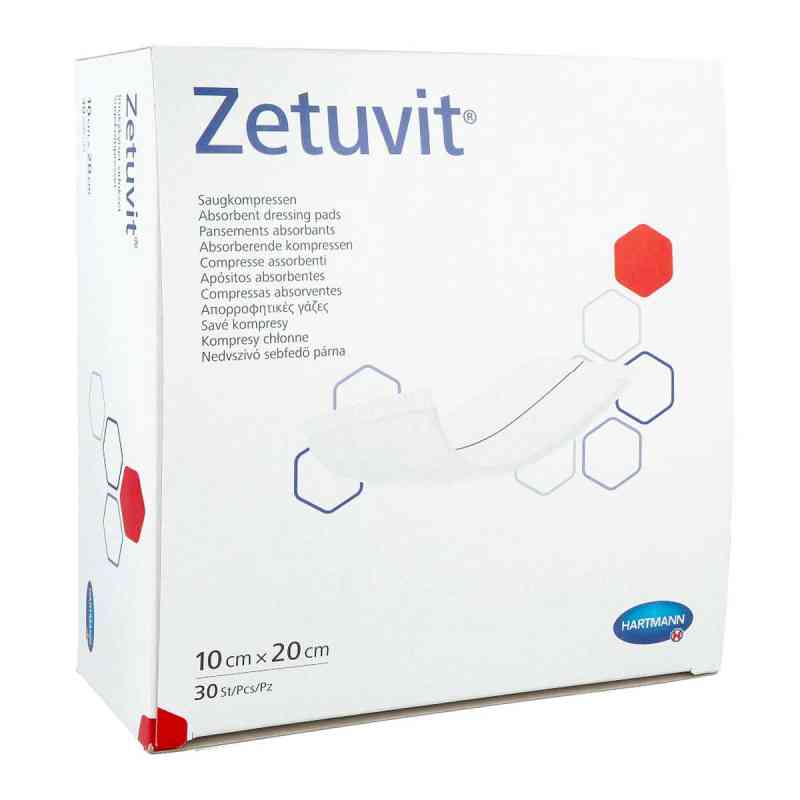 Zetuvit Saugkompressen unsteril 10x20 cm Cpc 30 stk von C P C medical GmbH & Co. KG PZN 00464805